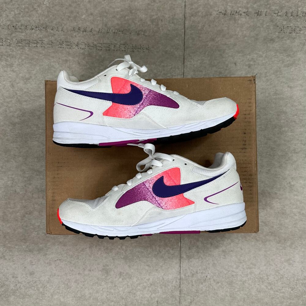 Nike Air Skylon 2 Low Top Shoes Mens 10.5 Solar Red Cream White Purple Pink - Picture 3 of 8